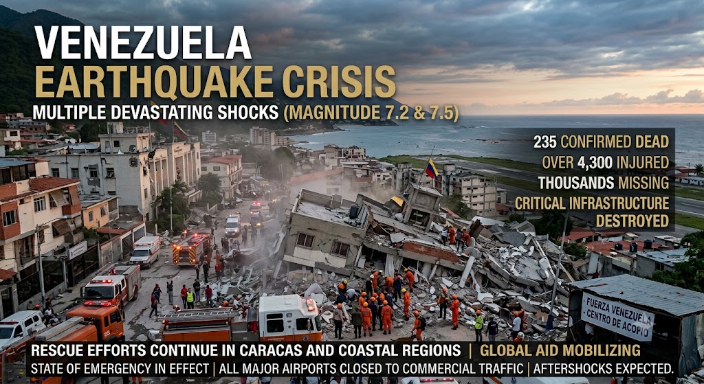 Venezuela earthquake updates