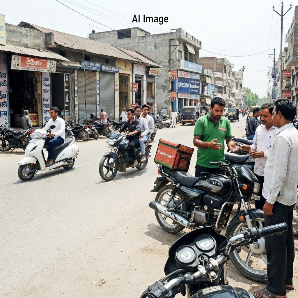 Instamart Delivery Agent Robbed in Broad Daylight in Jhampur; Residents Allege Growing Drug Menace