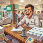 SBI Spents 986 Cr on stationary last year.